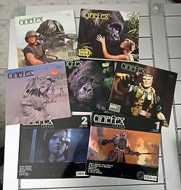 Lotto 7 rare riviste US CineFex+CineFex Italia