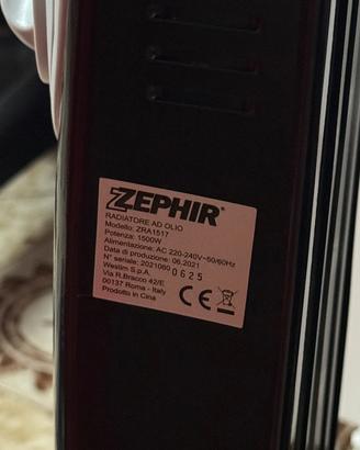 Radiatore elettrico ad olio e termo a pannello