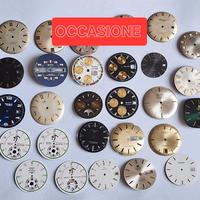 LOTTO QUADRANTI PER OROLOGI VINTAGE MARCA