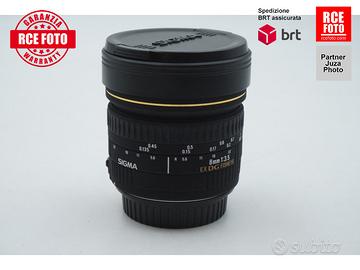 Sigma 8 F3.5 EX DG Circular Fisheye (Canon)