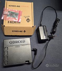 odroid n2+4G con eMMC da 32gb e power supply