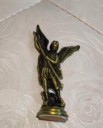 Statuetta San Michele Arcangelo Protezione Fede 