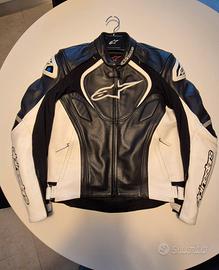 Giacca in pelle Alpinestars Jaw