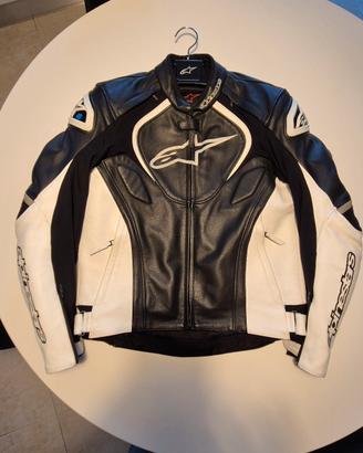 Giacca in pelle Alpinestars Jaw