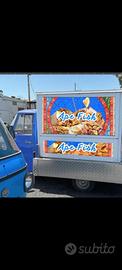 Ape Piaggio vendita street food