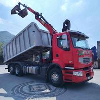 RENAULT PREMIUM 450 GRU E RIBALTABILE