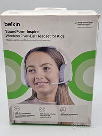 Belkin SoundForm Inspire Cuffie Audio x Bambini.