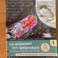 Libro di italiano “Le occasioni della letteratura”