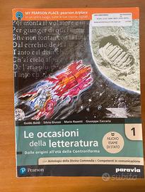 Libro di italiano “Le occasioni della letteratura”