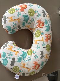 Cuscino allattamento boppy peaceful jungle chicco