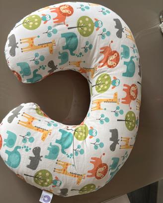 Cuscino allattamento boppy peaceful jungle chicco