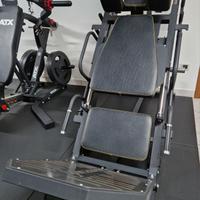 Leg press + hack squat Kingsgym