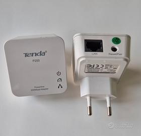 Kit Powerline Adattatori di rete Tenda P200mb Conv