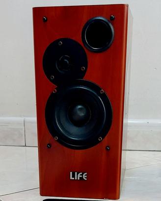 Casse audio attive marca Life originali usate poco