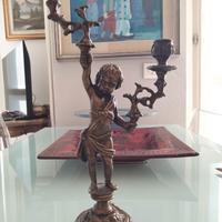 Porta candele in bronzo anni 50 