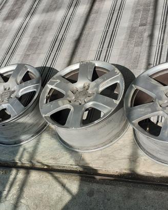 SET di 4 cerchi in lega da 17 pollici audi