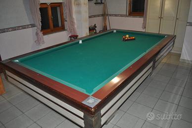 Tavolo da biliardo Rutigliani italiana con buche