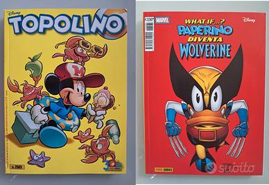 Topolino 3585 - Doppia Cover Paperino-Wolverine