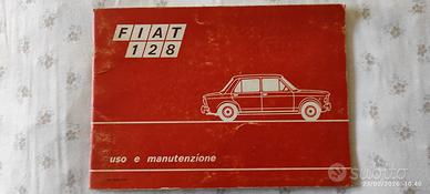 FIAT 128 MANUALE USO E MANUTENZIONE