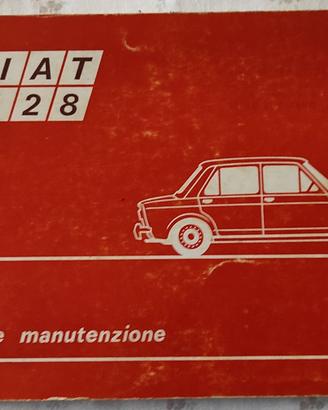 FIAT 128 MANUALE USO E MANUTENZIONE