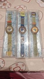 LOTTO DI 3 SWATCH SCUBA VINTAGE