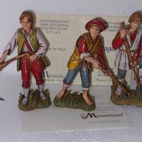 3 statuine presepe Landi Moranduzzo 9 cm