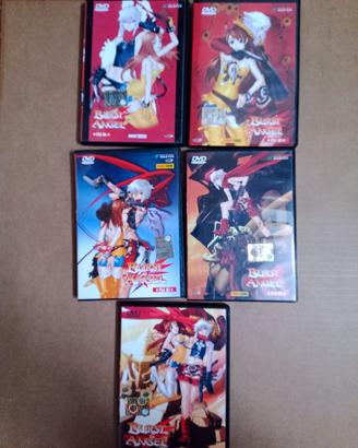 burst angel dvd anime