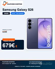 Samsung Galaxy S26 12/256GB Nuovo
