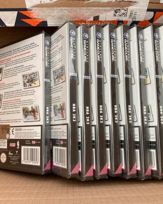 NBA 2k3 GameCube 10 pezzi fondo di magazzino