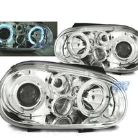 FARI VOLKSWAGEN VW GOLF 4 ANGEL EYES CROMATI