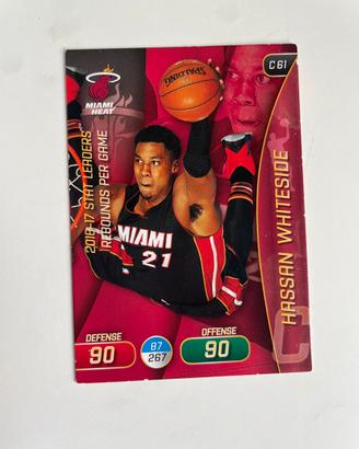 Carta NBA Hassan Whiteside Miami Heat 17/18
