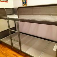 Letto a castello con materassi