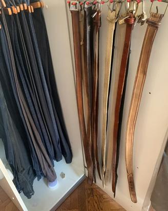 Vestiti pantaloni abiti uomo usati  stock