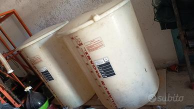 Coppia Botti Tini 500 + 500 litri