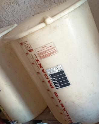 Coppia Botti Tini 500 + 500 litri