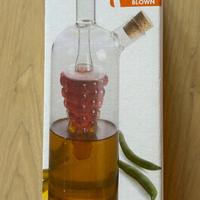 Oliera acetiera vetro soffiato Excelsa NUOVA