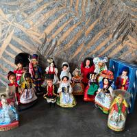 Bambole vintage da collezione 16pz.