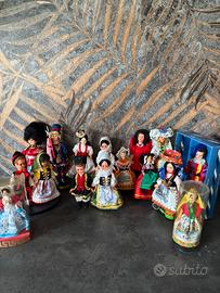 Bambole vintage da collezione 16pz.