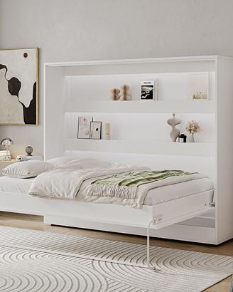 LETTO NICOSIA A SCOMP. CON RETE 140 X 200 CM!
