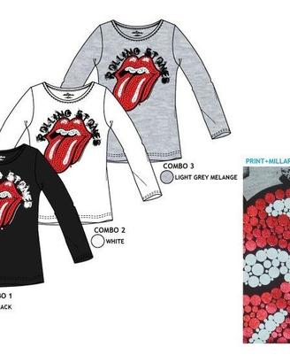 maglia ragazza Rolling Stones, Marilyn Monroe