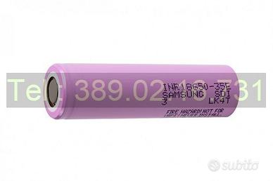 40 Batterie 18650 al Litio 3450 mAh pari al nuovo