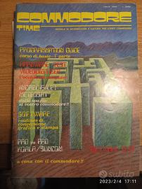 Rivista Vintage COMMODORE TIME LUGLIO 1986