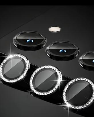 protezione telecamera con strass samsung S23Fe