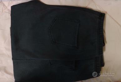 Due paia di jeggings 11/12 anni