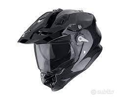 Casco Scorpion ADF-9000 Carbon Air nero lucido