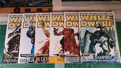 Lotto 6 Riviste White Dwarf (2011)  Games Workshop