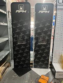 Espositore caschi appendino appendi abiti garage