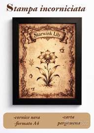 Stampa digitale vintage A4
