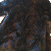 Pelliccia  in code di visone