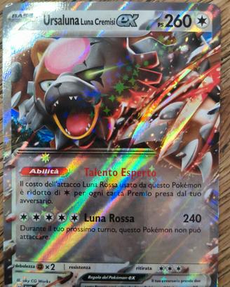Carta Pokemon Ursaluna Ex